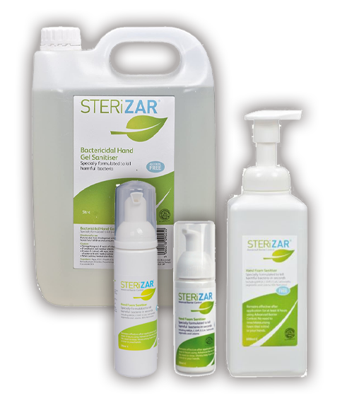 SteriZar Hand Sprays & Foams